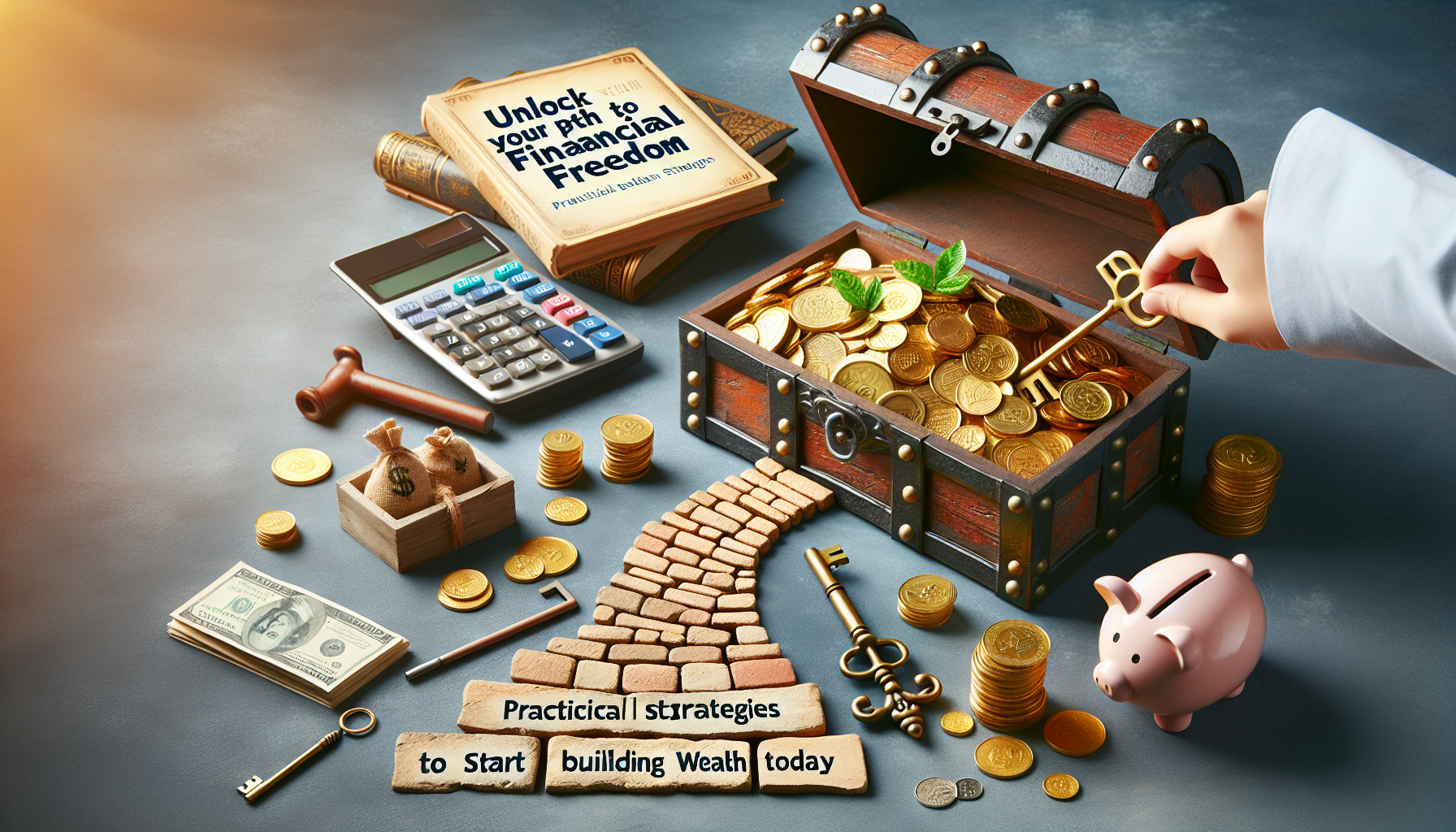 AI-generated image to illustrate the content of Dollar Sense Future.