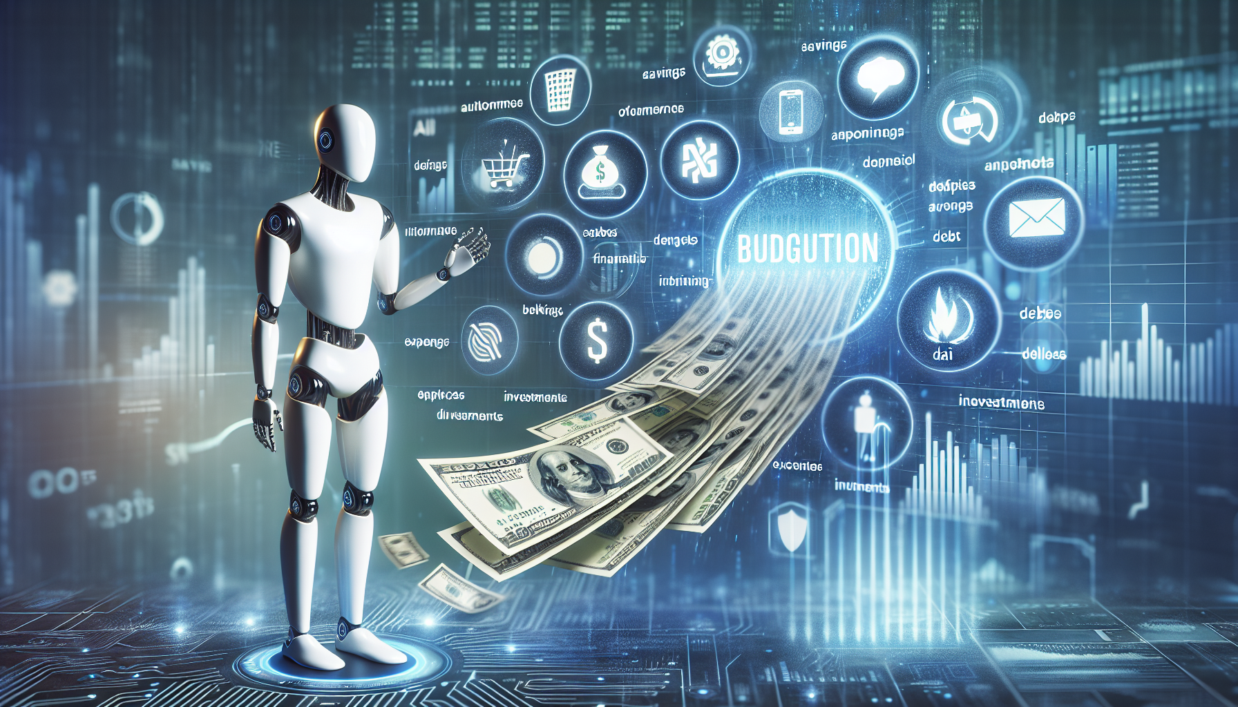 AI-generated image to illustrate the content of Dollar Sense Future.
