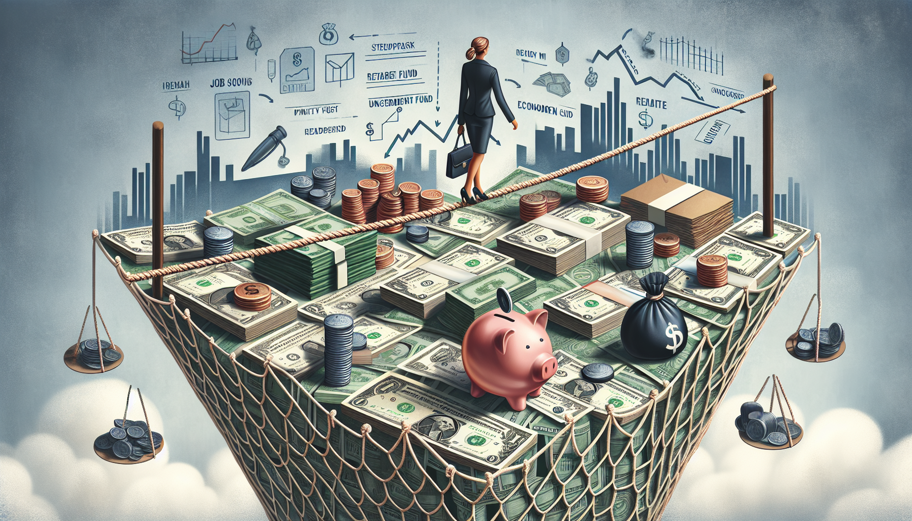 AI-generated image to illustrate the content of Dollar Sense Future.