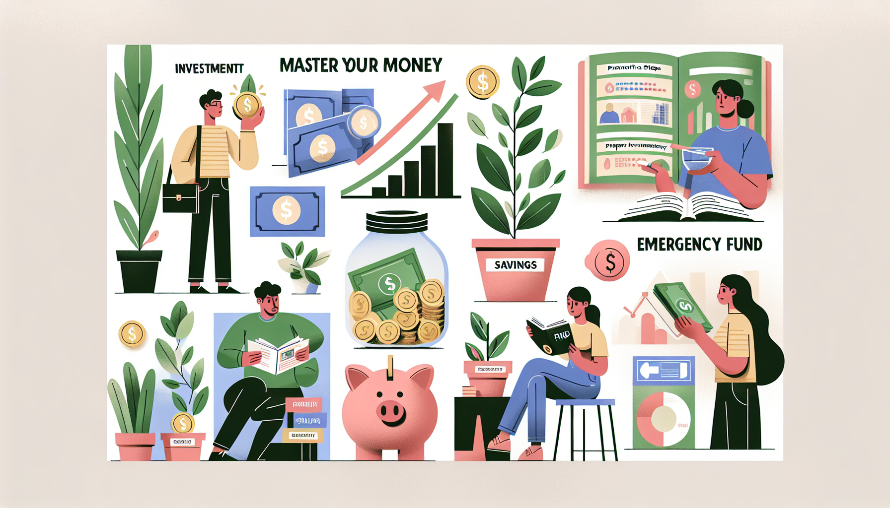 AI-generated image to illustrate the content of Dollar Sense Future.