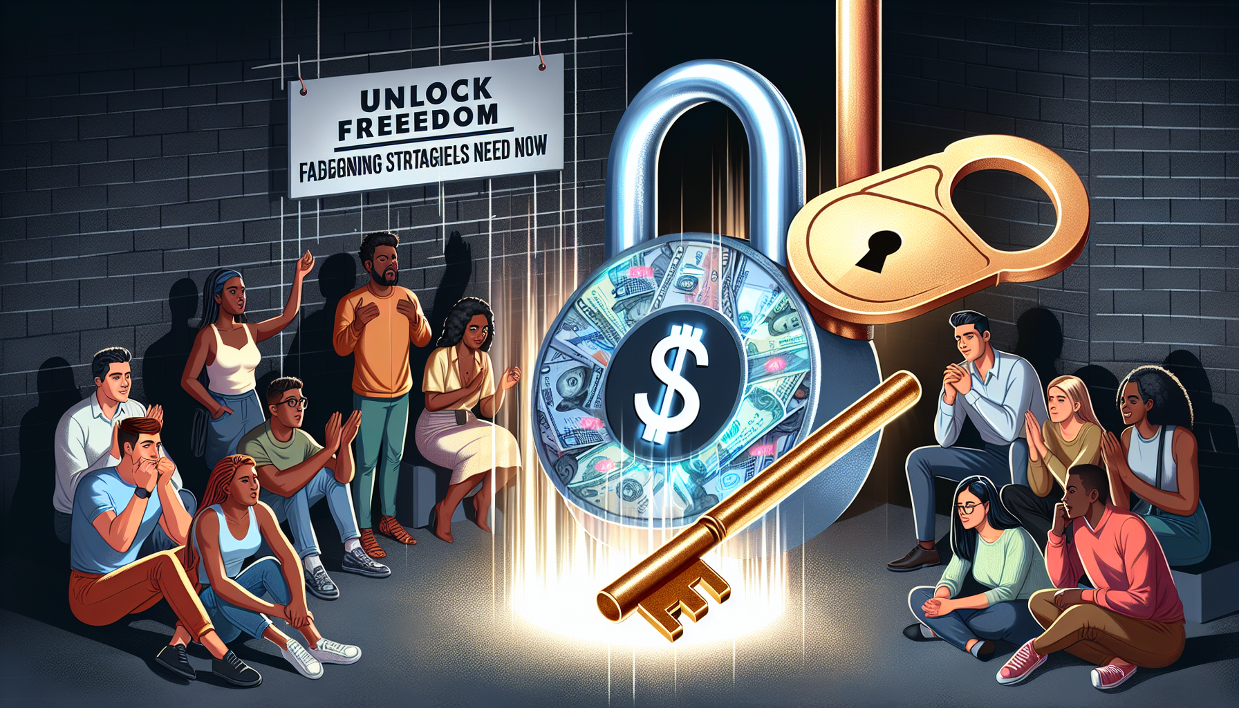 AI-generated image to illustrate the content of Dollar Sense Future.