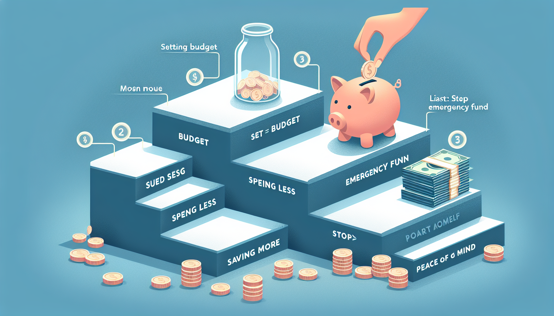AI-generated image to illustrate the content of Dollar Sense Future.