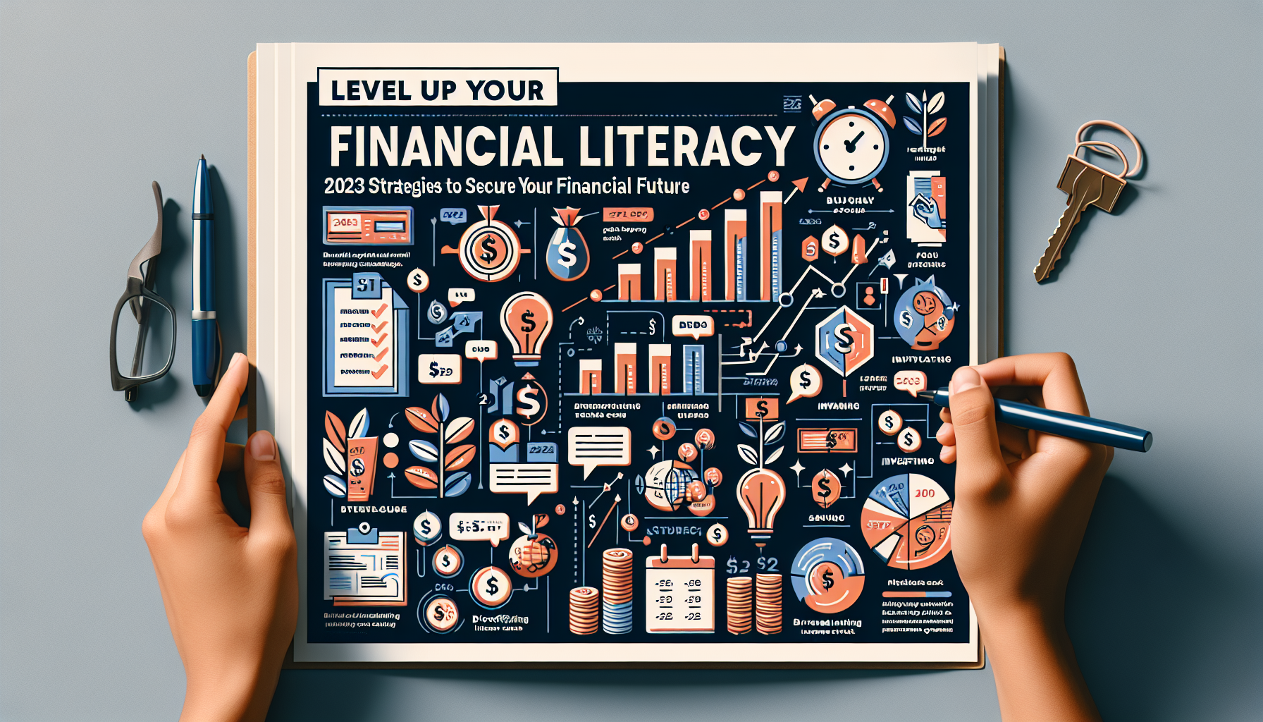 AI-generated image to illustrate the content of Dollar Sense Future.