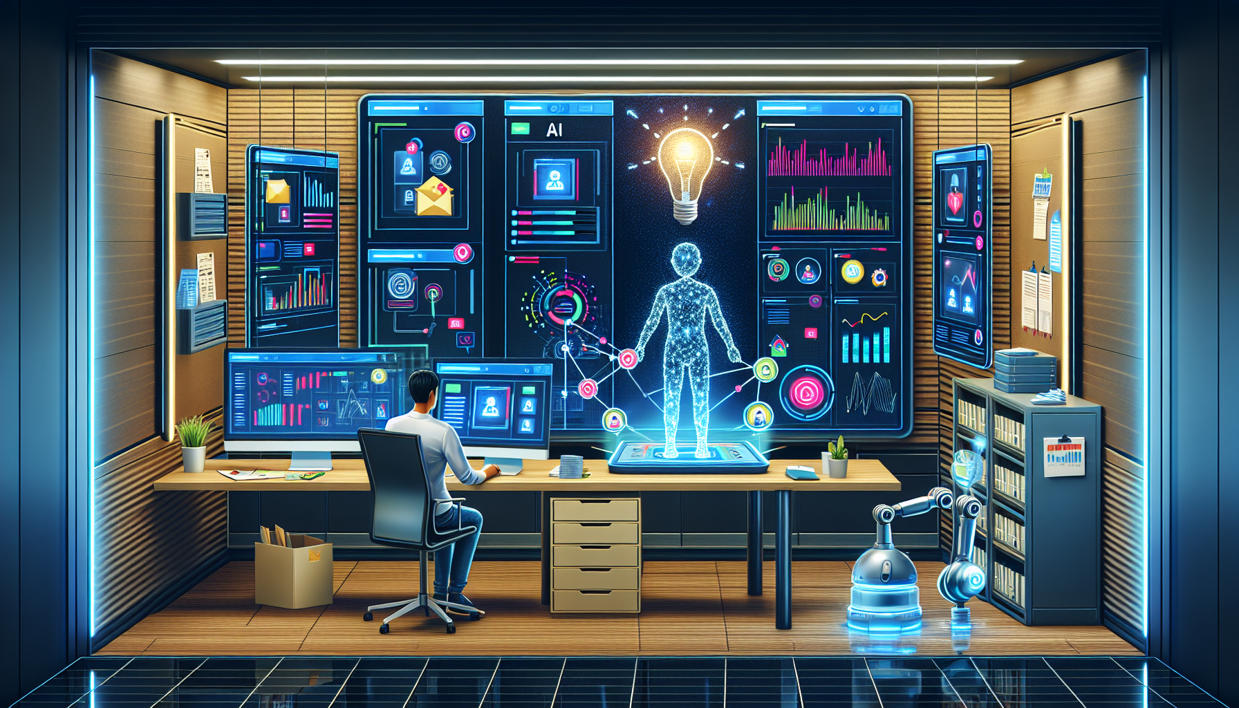 AI-generated image to illustrate the content of Dollar Sense Future.