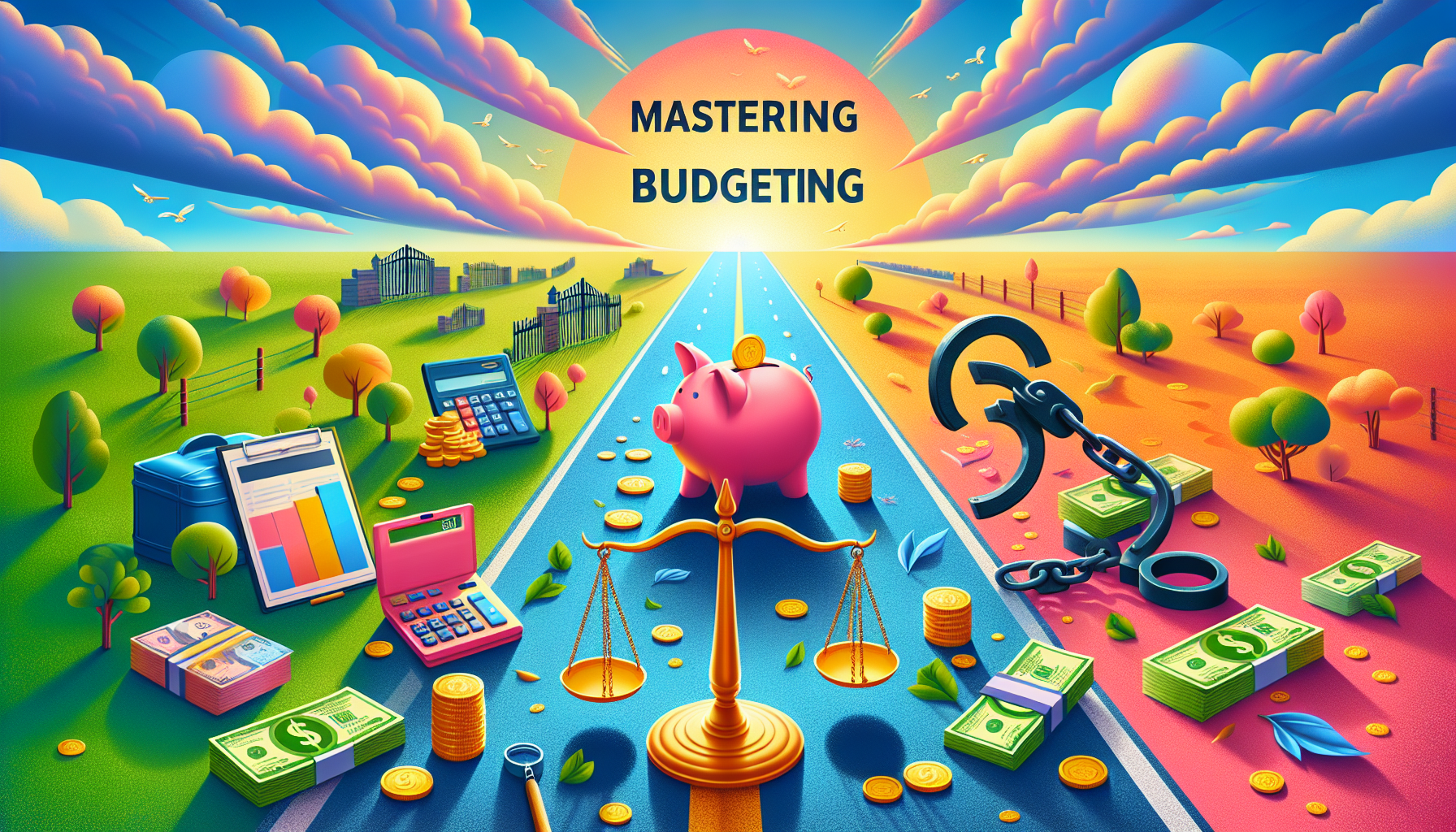 AI-generated image to illustrate the content of Dollar Sense Future.