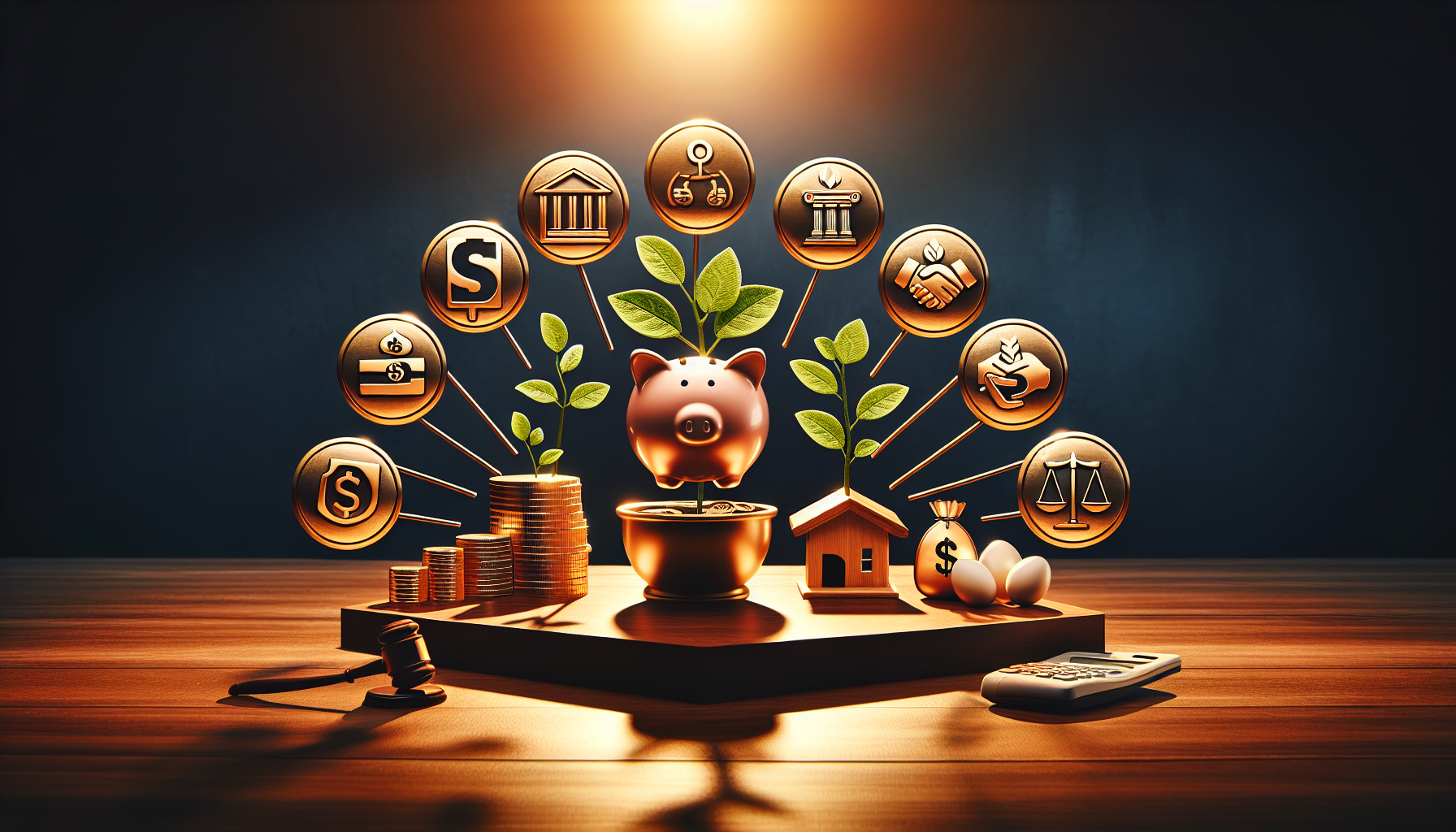 AI-generated image to illustrate the content of Dollar Sense Future.