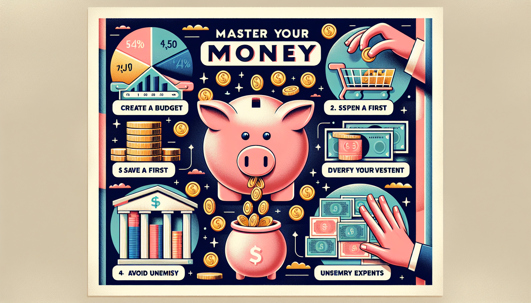 AI-generated image to illustrate the content of Dollar Sense Future.