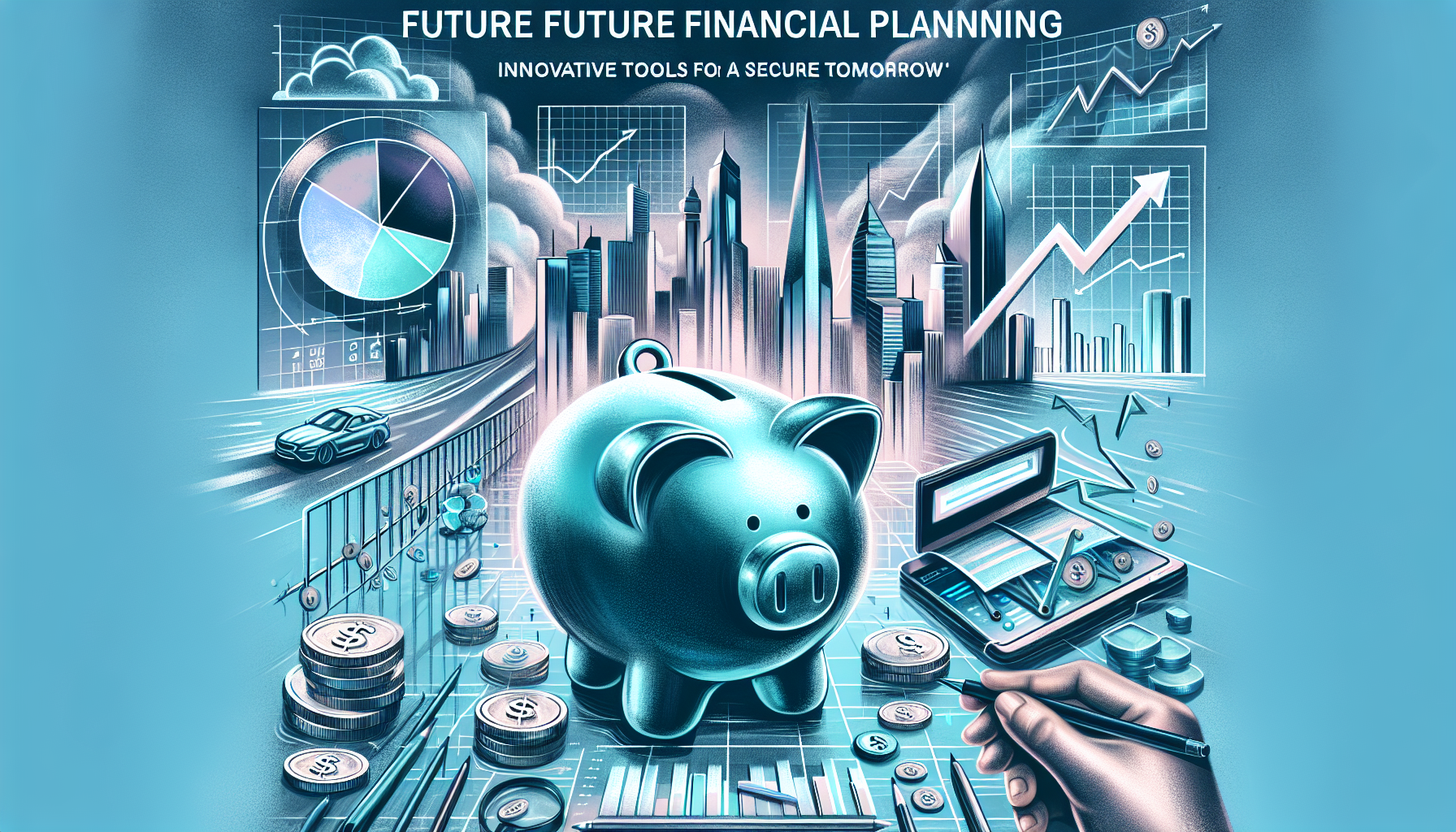 AI-generated image to illustrate the content of Dollar Sense Future.