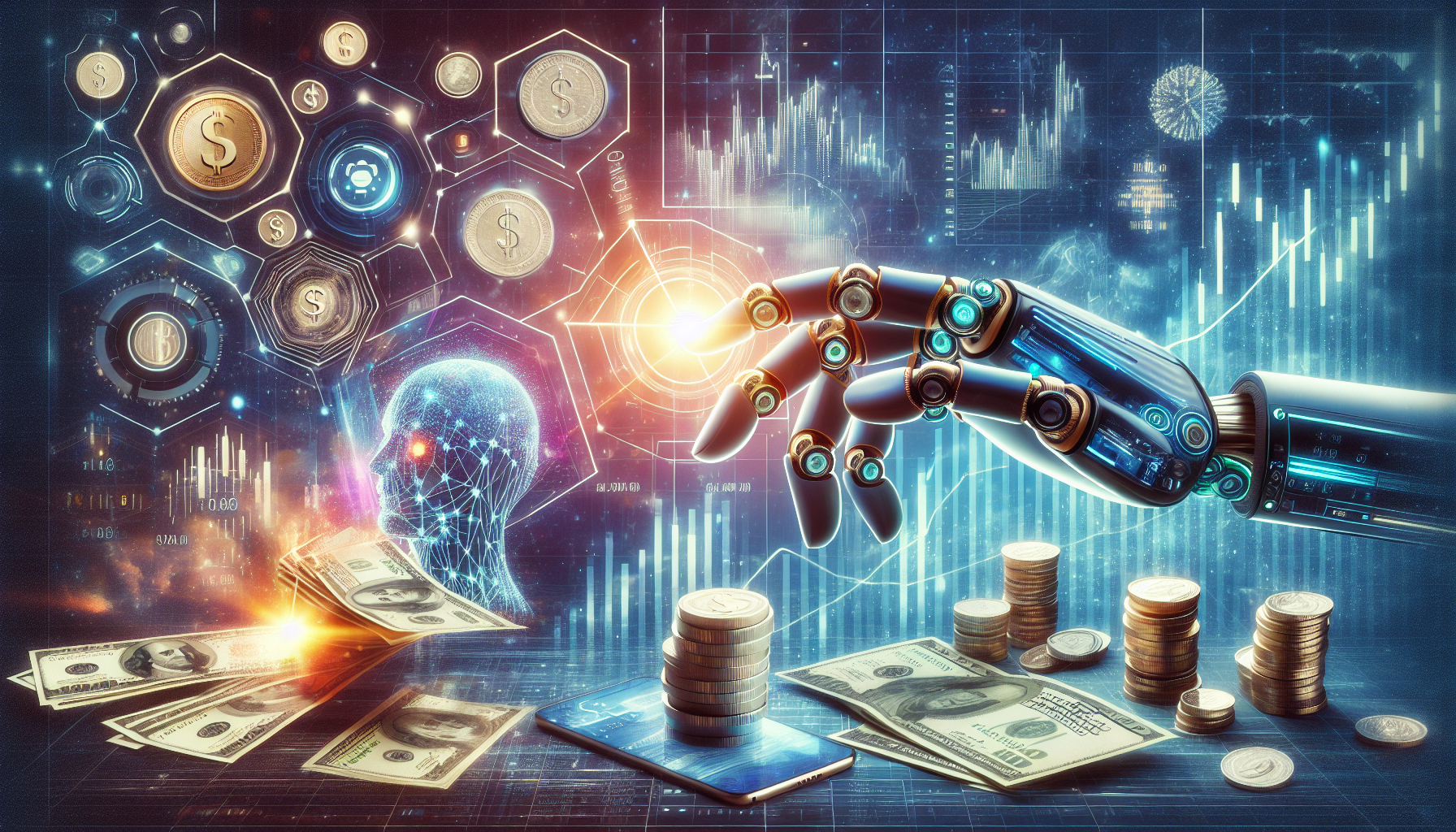 AI-generated image to illustrate the content of Dollar Sense Future.