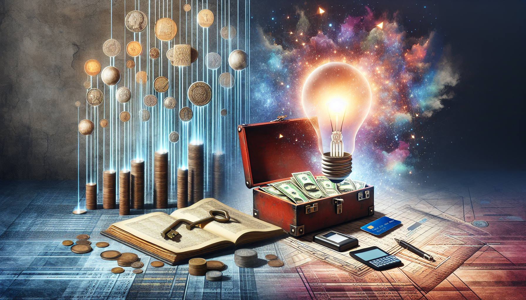 AI-generated image to illustrate the content of Dollar Sense Future.