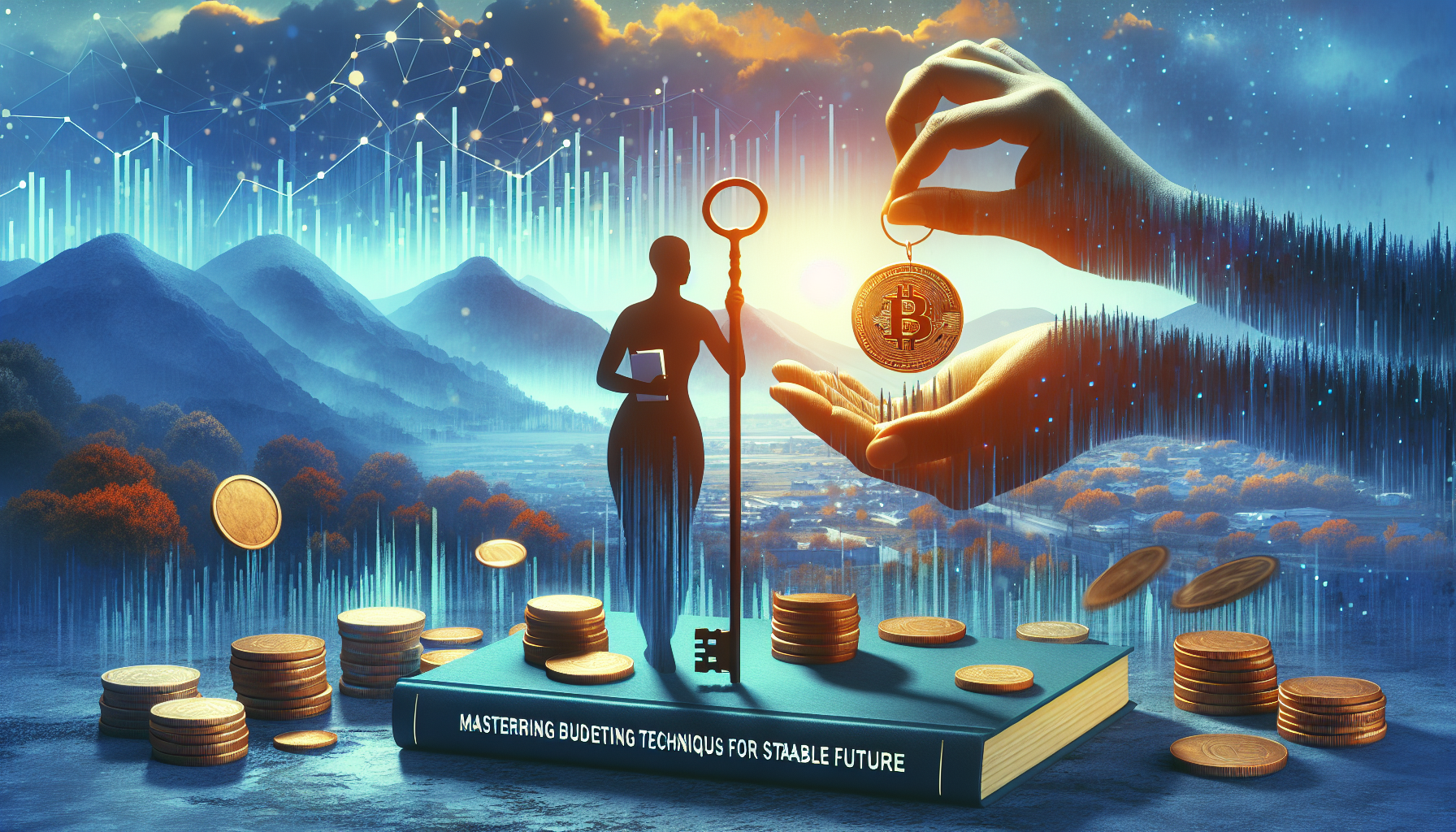 AI-generated image to illustrate the content of Dollar Sense Future.