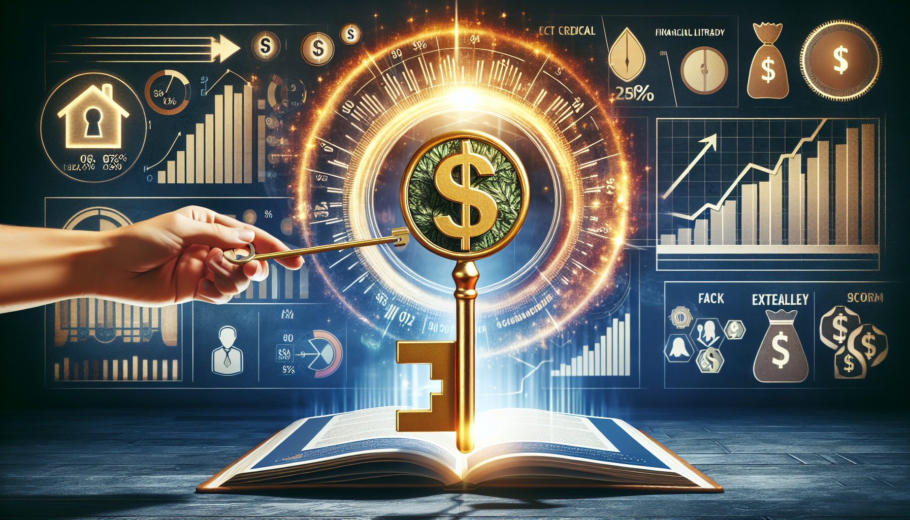 AI-generated image to illustrate the content of Dollar Sense Future.