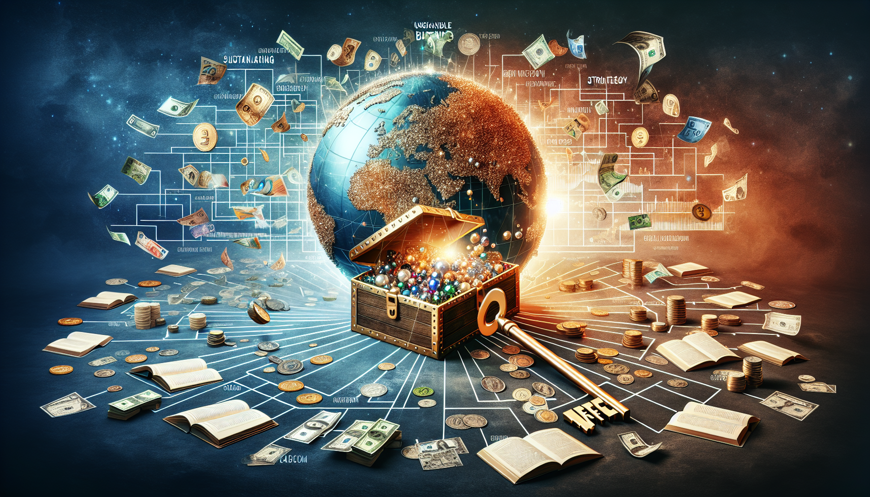 AI-generated image to illustrate the content of Dollar Sense Future.