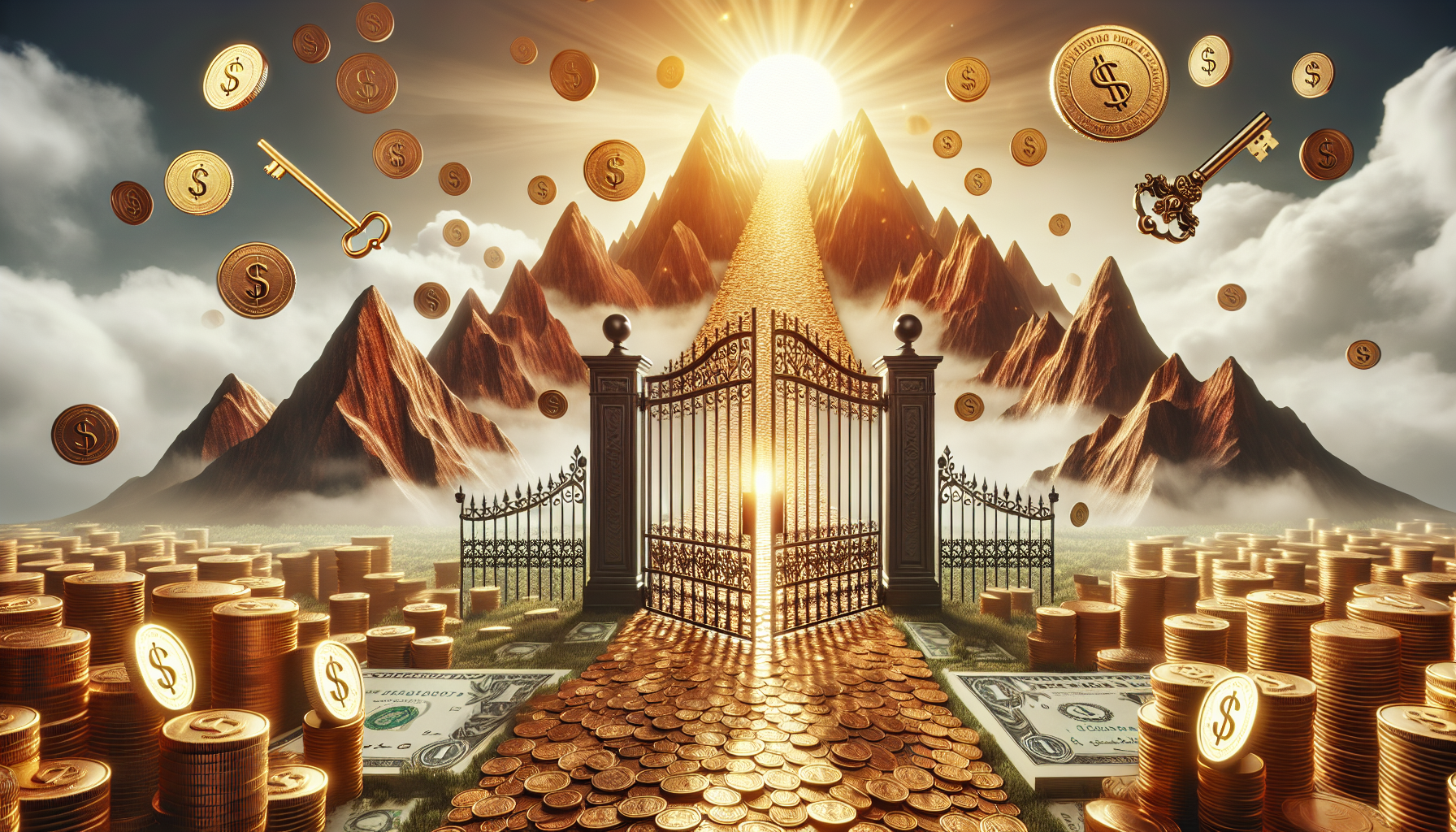 AI-generated image to illustrate the content of Dollar Sense Future.