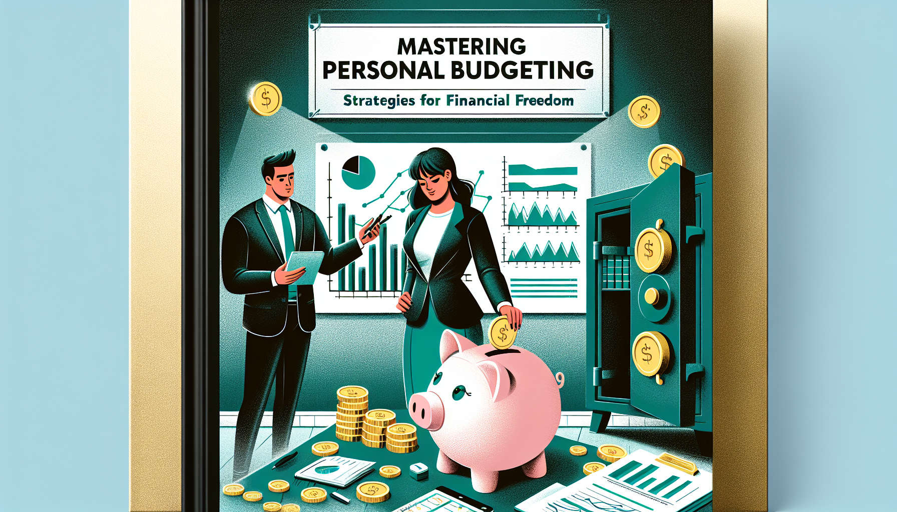 AI-generated image to illustrate the content of Dollar Sense Future.