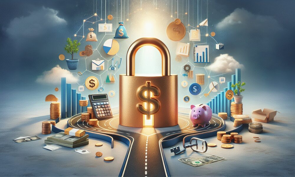 AI-generated image to illustrate the content of Dollar Sense Future.