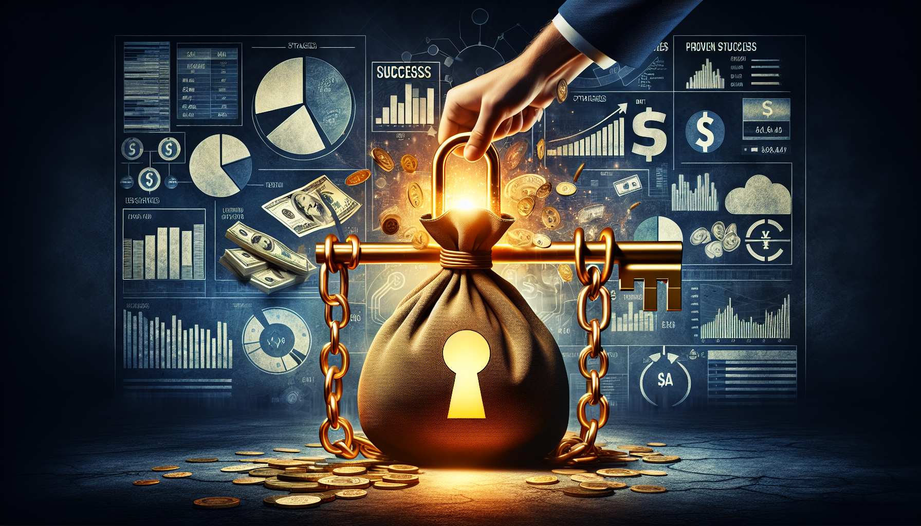 AI-generated image to illustrate the content of Dollar Sense Future.