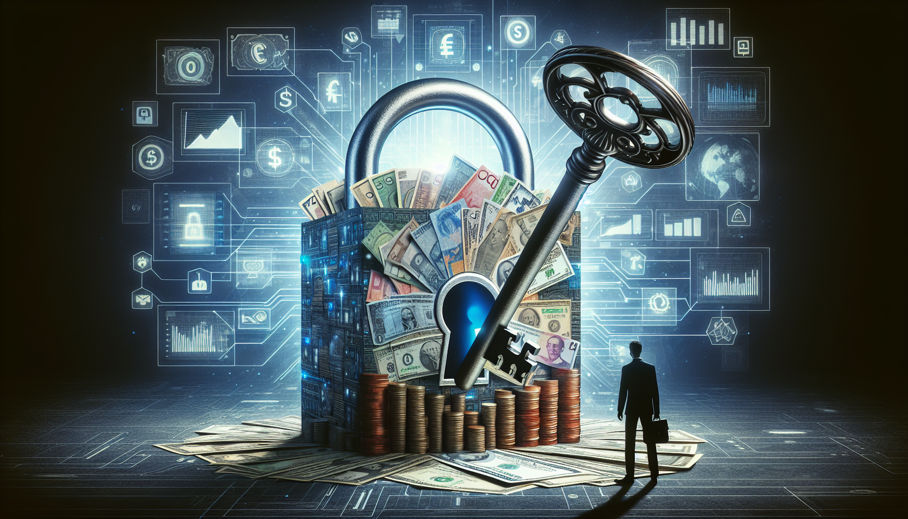 AI-generated image to illustrate the content of Dollar Sense Future.