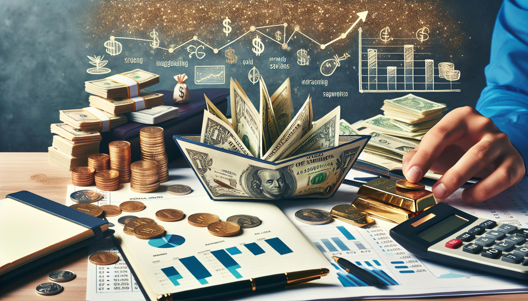 AI-generated image to illustrate the content of Dollar Sense Future.