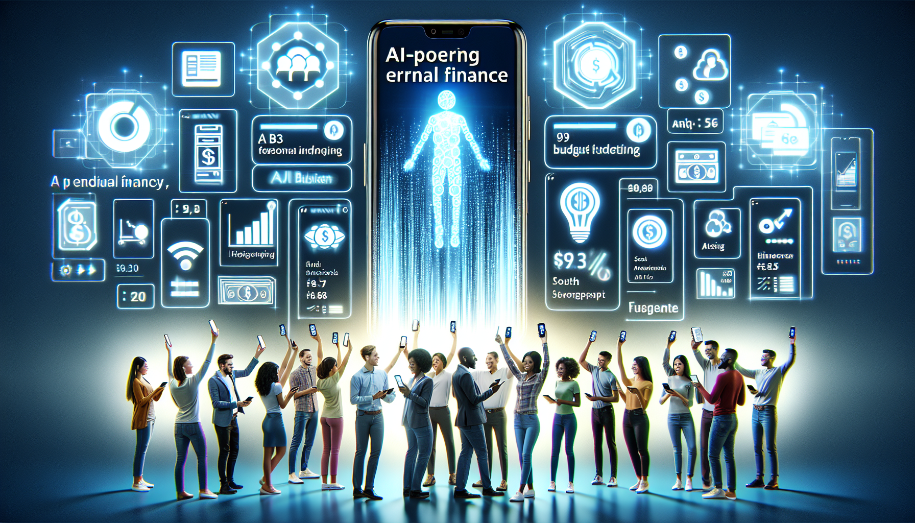 AI-generated image to illustrate the content of Dollar Sense Future.