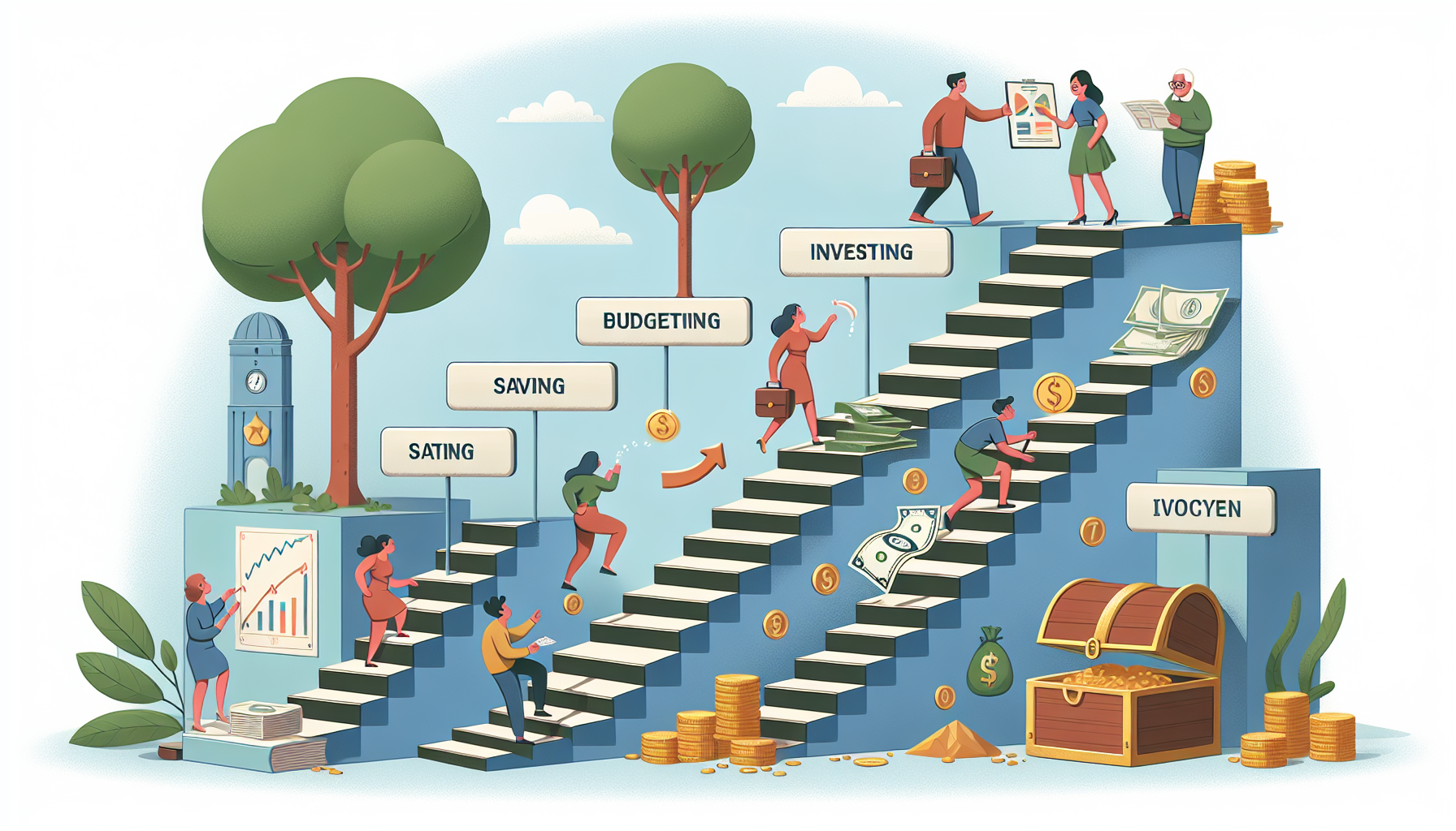 AI-generated image to illustrate the content of Dollar Sense Future.