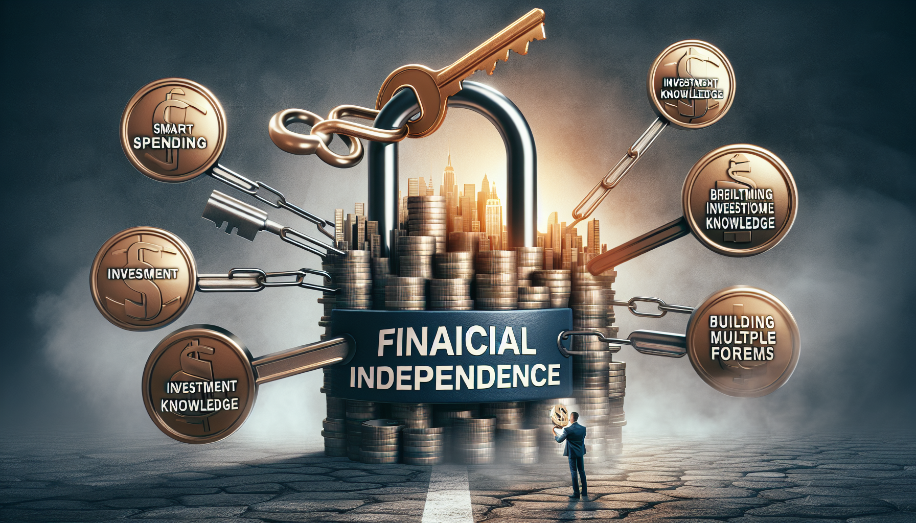 AI-generated image to illustrate the content of Dollar Sense Future.