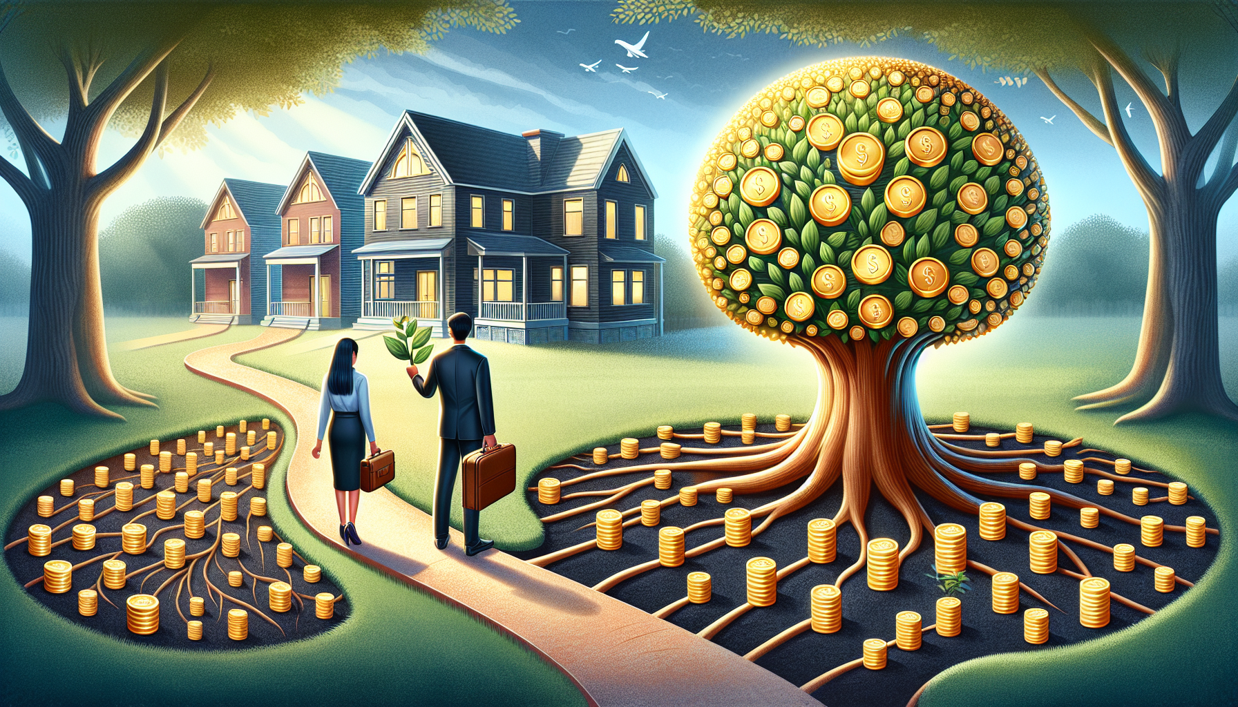 AI-generated image to illustrate the content of Dollar Sense Future.