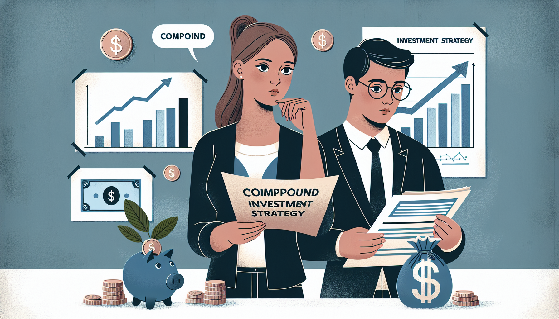 AI-generated image to illustrate the content of Dollar Sense Future.