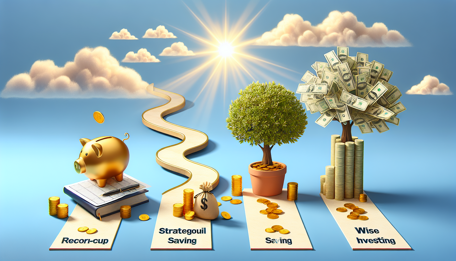 AI-generated image to illustrate the content of Dollar Sense Future.