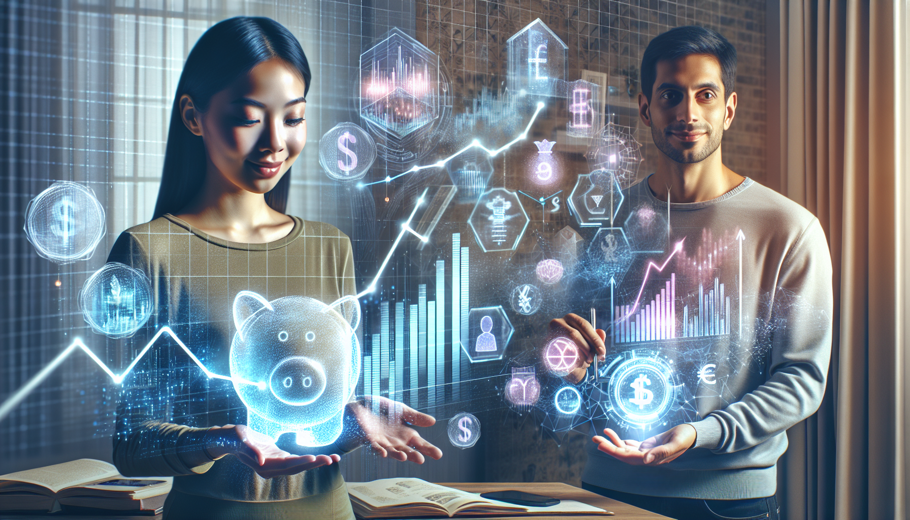 AI-generated image to illustrate the content of Dollar Sense Future.