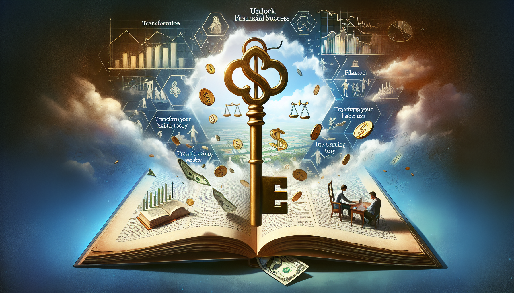 AI-generated image to illustrate the content of Dollar Sense Future.