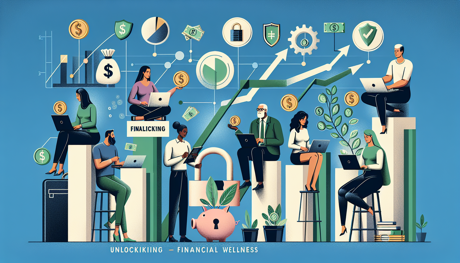 AI-generated image to illustrate the content of Dollar Sense Future.