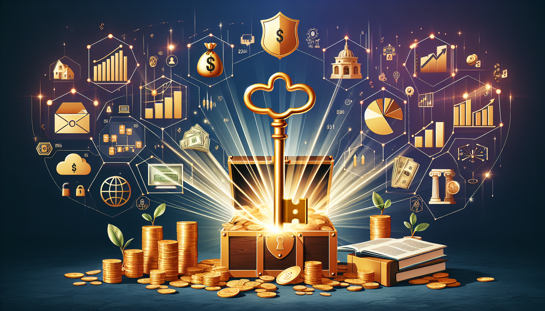 AI-generated image to illustrate the content of Dollar Sense Future.