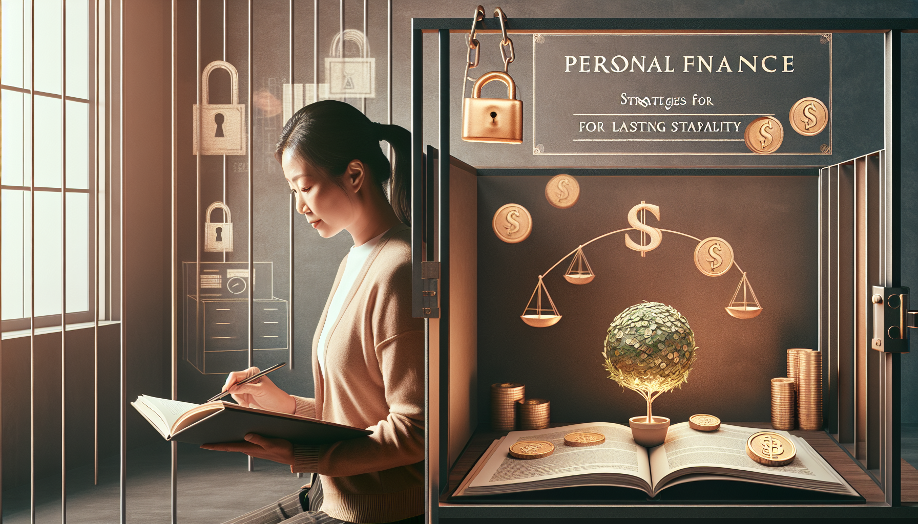 AI-generated image to illustrate the content of Dollar Sense Future.