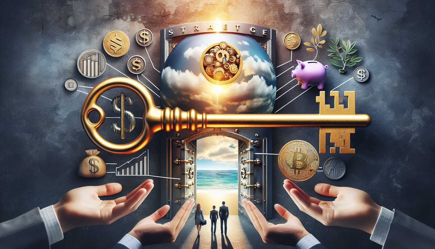 AI-generated image to illustrate the content of Dollar Sense Future.