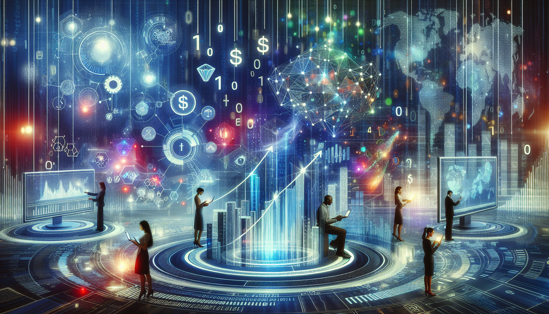 AI-generated image to illustrate the content of Dollar Sense Future.