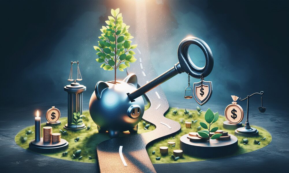 AI-generated image to illustrate the content of Dollar Sense Future.