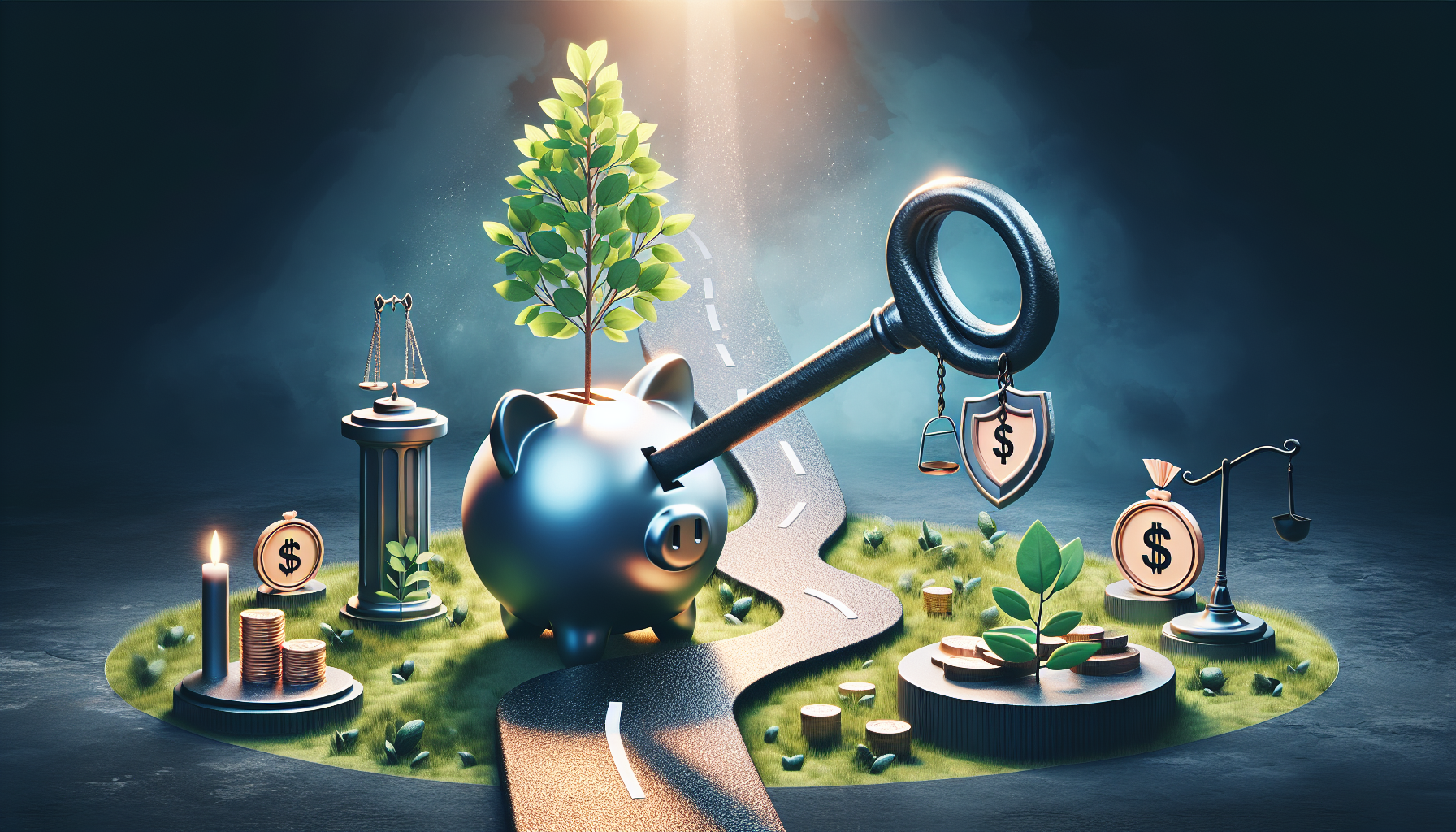 AI-generated image to illustrate the content of Dollar Sense Future.