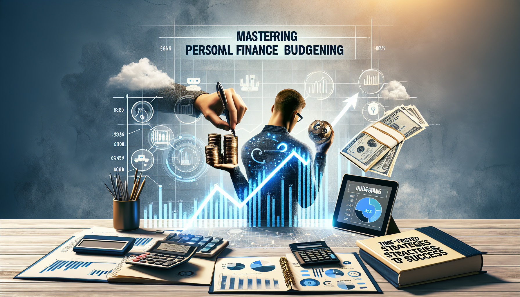 AI-generated image to illustrate the content of Dollar Sense Future.