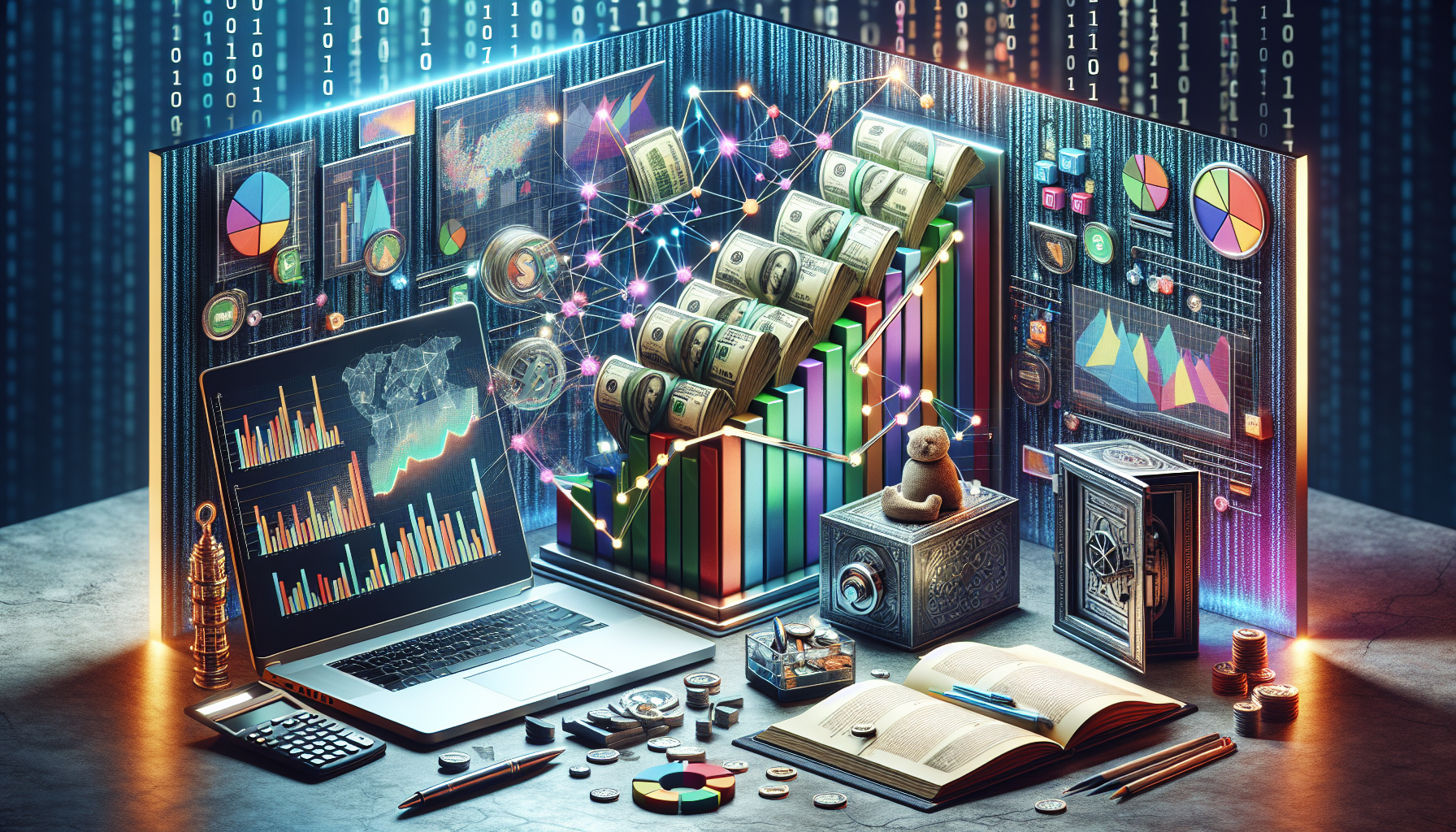 AI-generated image to illustrate the content of Dollar Sense Future.