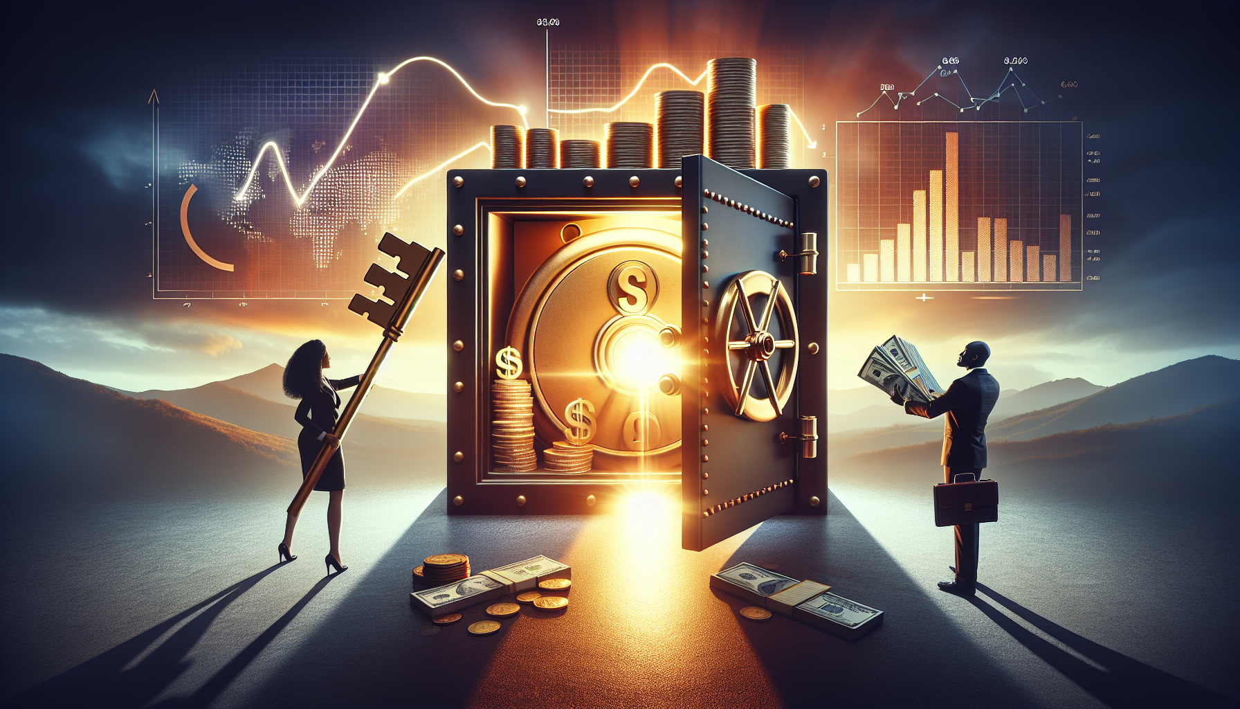 AI-generated image to illustrate the content of Dollar Sense Future.