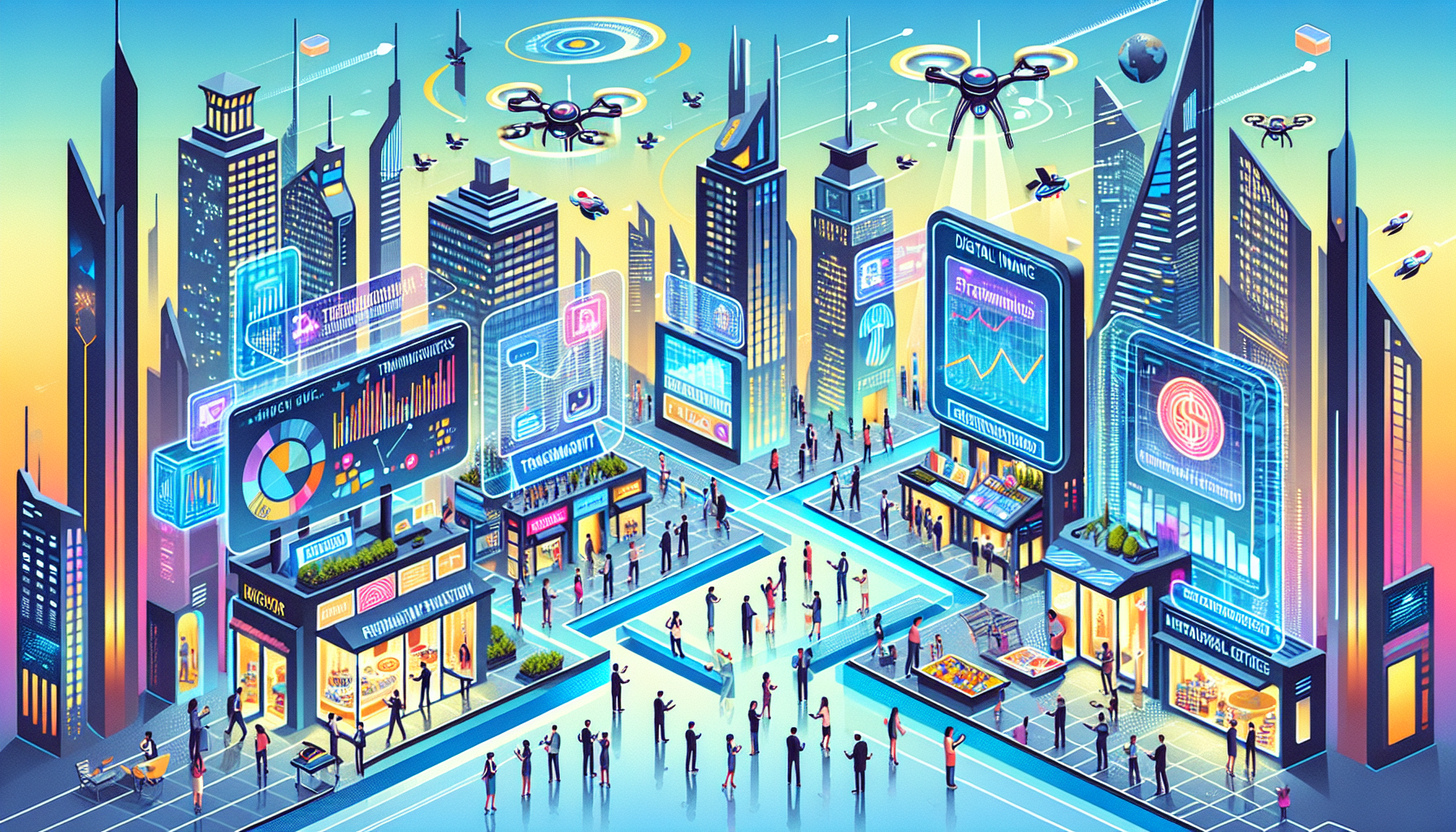 AI-generated image to illustrate the content of Dollar Sense Future.