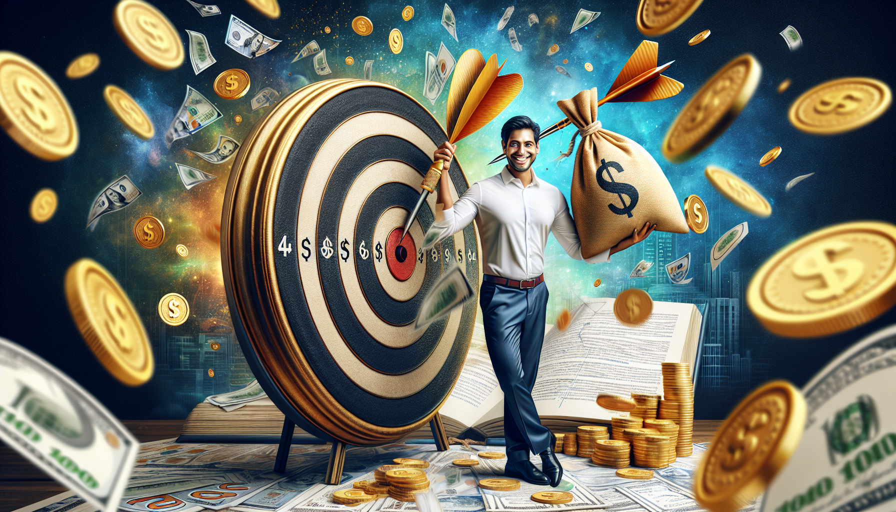 AI-generated image to illustrate the content of Dollar Sense Future.