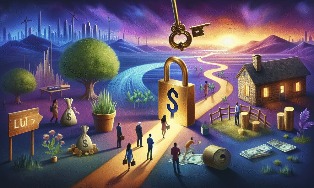 AI-generated image to illustrate the content of Dollar Sense Future.