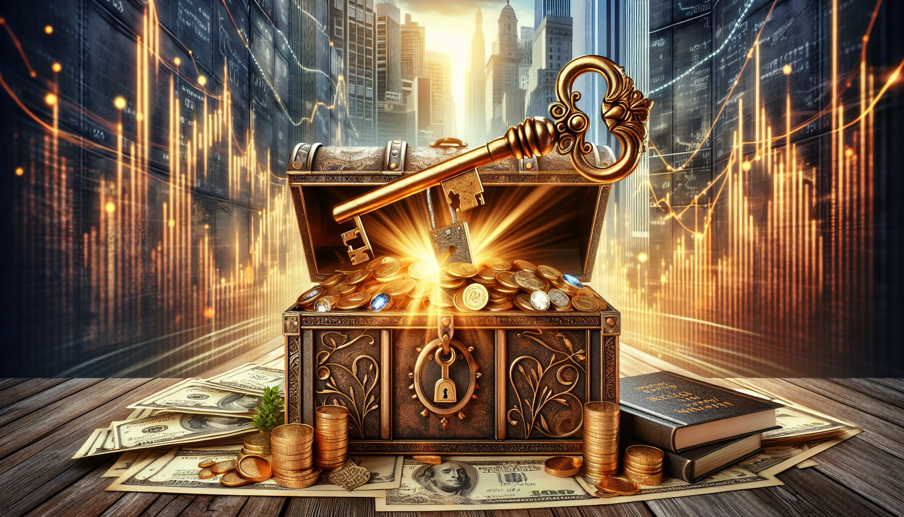 AI-generated image to illustrate the content of Dollar Sense Future.