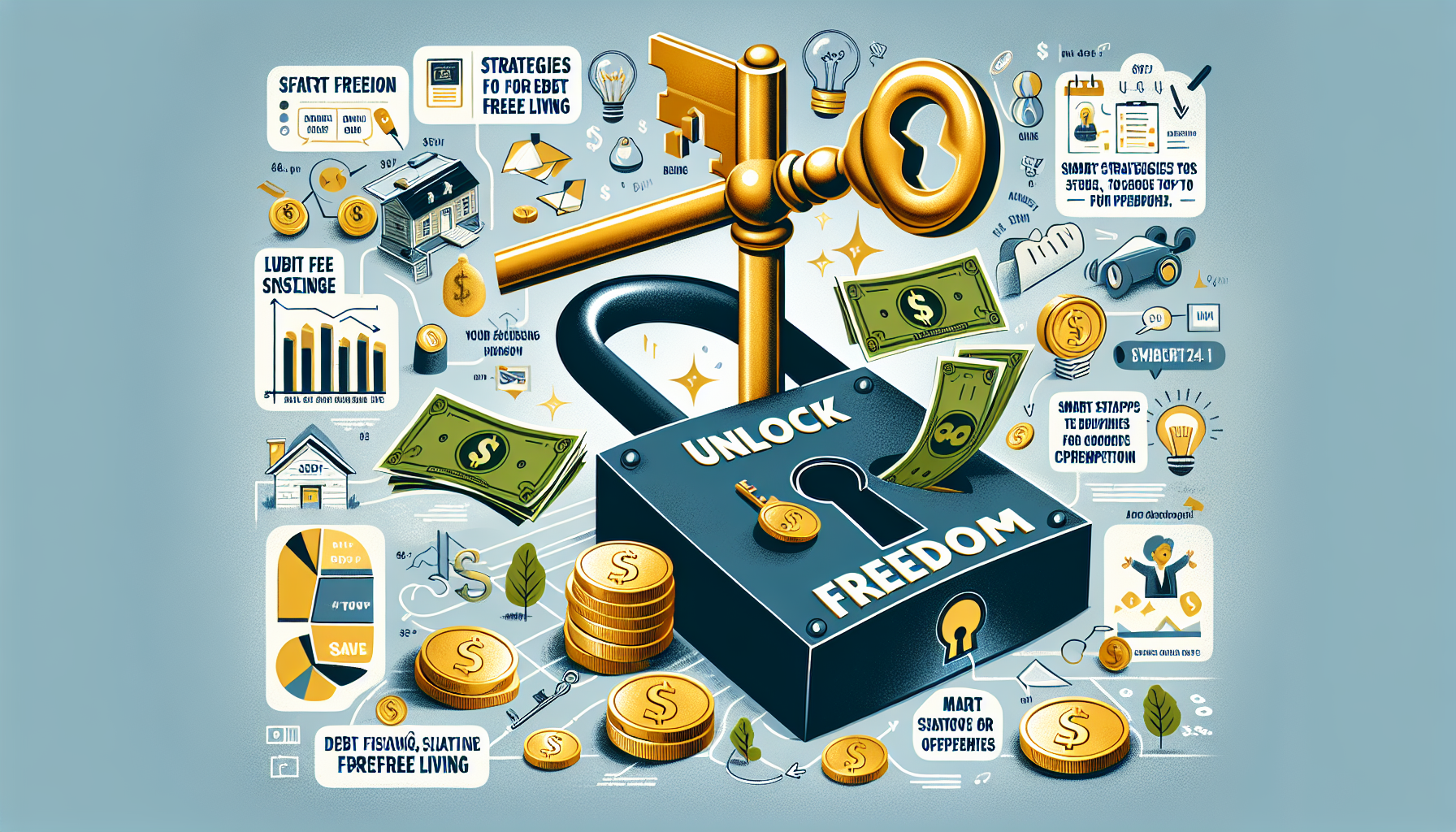 AI-generated image to illustrate the content of Dollar Sense Future.