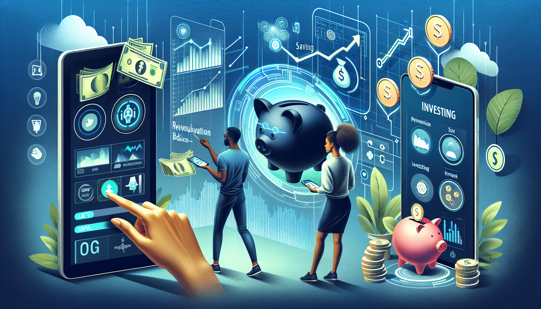 AI-generated image to illustrate the content of Dollar Sense Future.