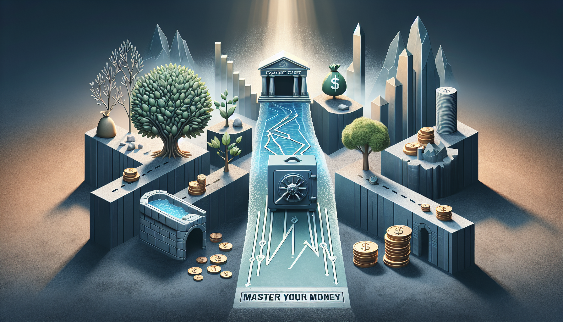 AI-generated image to illustrate the content of Dollar Sense Future.