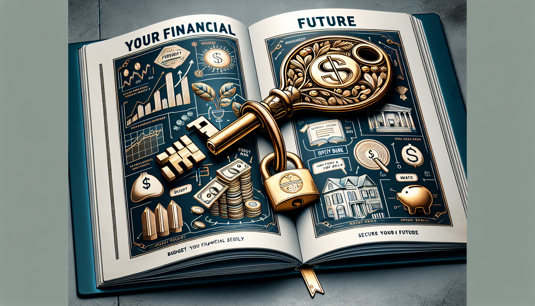 AI-generated image to illustrate the content of Dollar Sense Future.