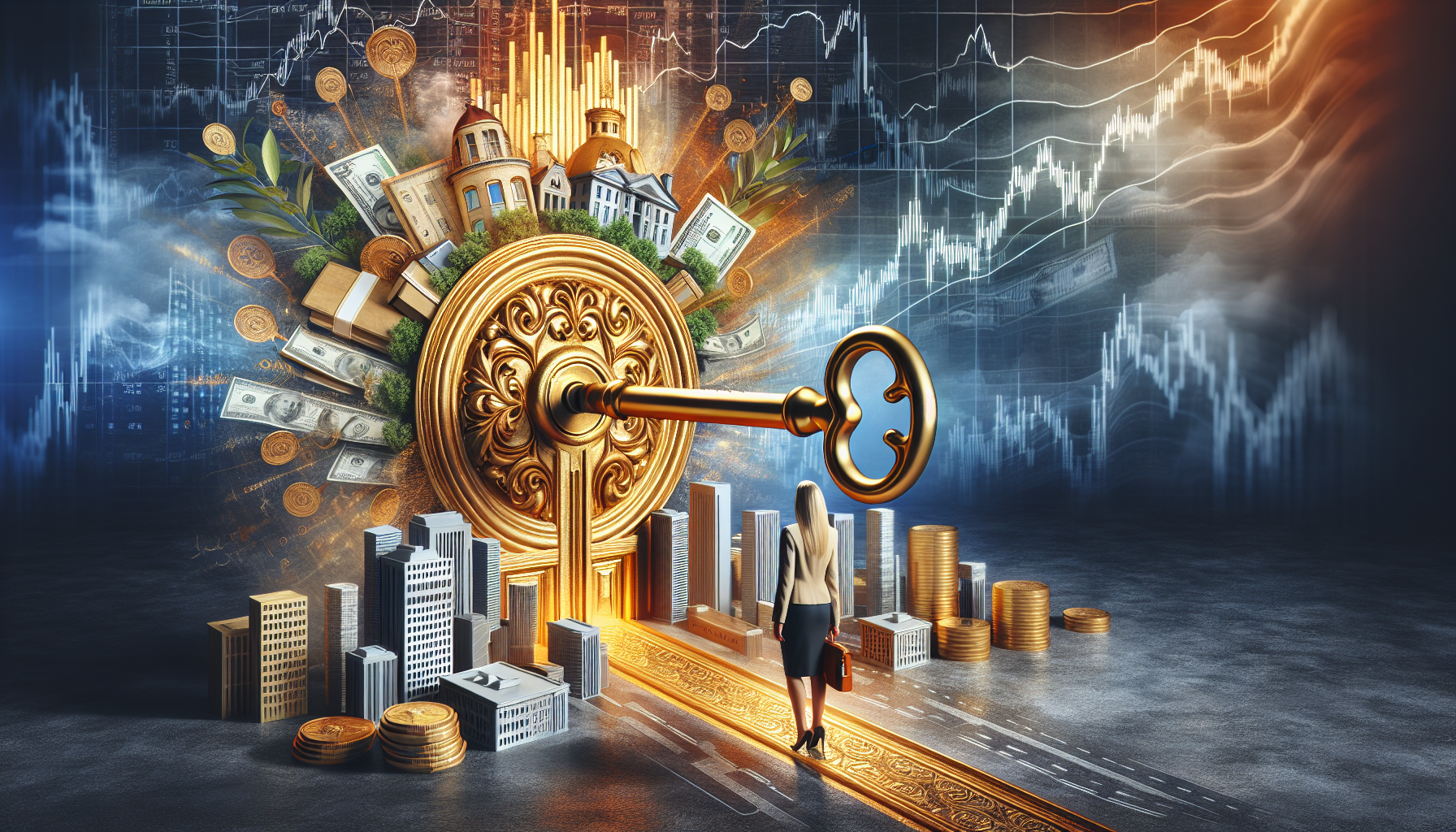 AI-generated image to illustrate the content of Dollar Sense Future.